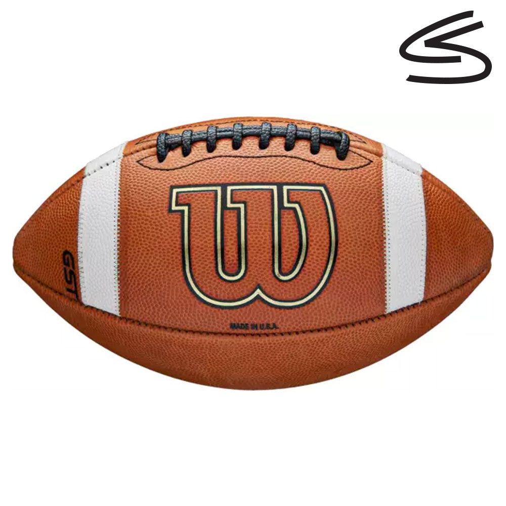 Wilson GST Leather Football Contact Sports