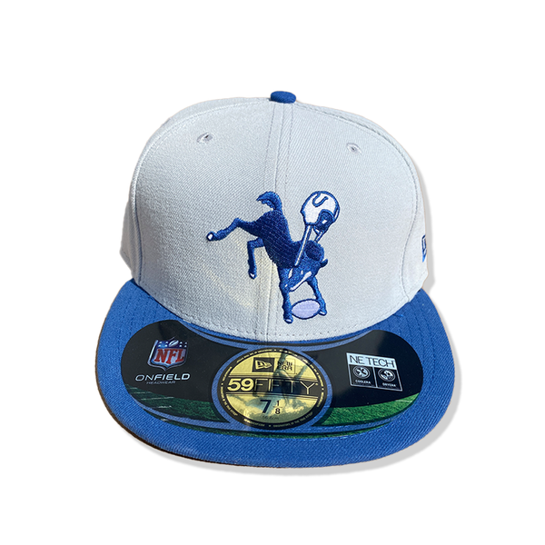 Indianapolis Colts Fitted Flat Bill Cap