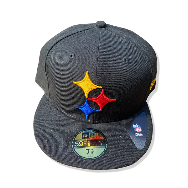 Pittsburgh Steelers Fitted Flat Bill Cap